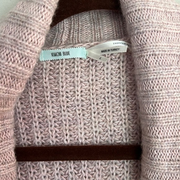 Urban Outfitters Kimichi Blue - Purple Crossover Knit Sweater​​ - Picture 4 of 4